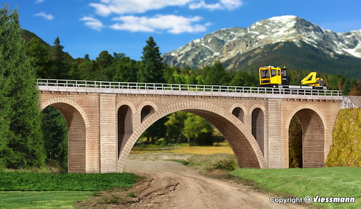 H0 Hoelltobel-Viadukt eingle.