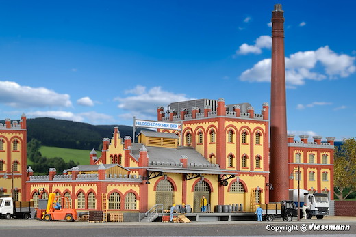 H0 Kuehlhaus und Anlieferung