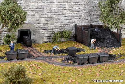 H0 Deko-Set Kohlew., Weich. ,
