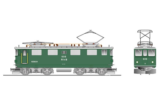 Elektrolokomotive Ge 4/4 I (limitierte Auflage), RhB