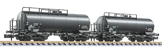 2-tlg. Set, 4-achs. Kesselwagen, NS, Ep.III