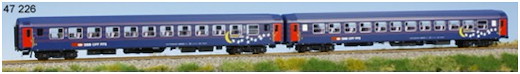 SBB 2er Set UIC-X  Bcm+Bcm Sleeperette  Mon&S Ep V