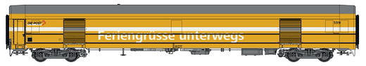PTT Typ Z Postwagen 2. Betriebsnummer   Ep IV