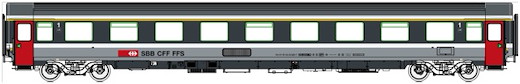 SBB Eurofima Am  1.Kl. grau   Ep V