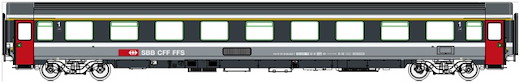 SBB Eurofima Am  1.Kl. grau   Ep V