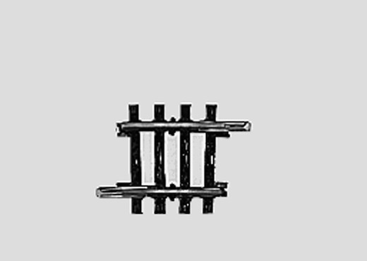 Gebogenes Gleis 3° 45'' Radius 2 - 424,6mm