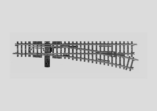 Märklin K-Gleis Weiche rechts Länge 225 mm / Radius 902,4 mm