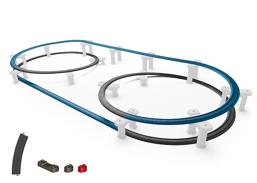 Märklin my world - Kunststoffgleis-Ergänzungspackung Gleiswendel