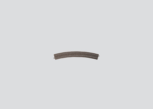 Gebogenes Gleis 30° Radius 4 - 579,3mm