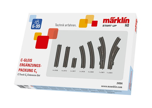 Märklin Start up - C-Gleis-Ergänzungspackung C4