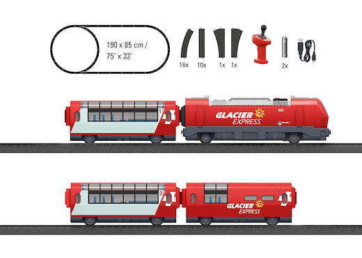 Märklin my world - Startpackung "Glacier Express", RhB