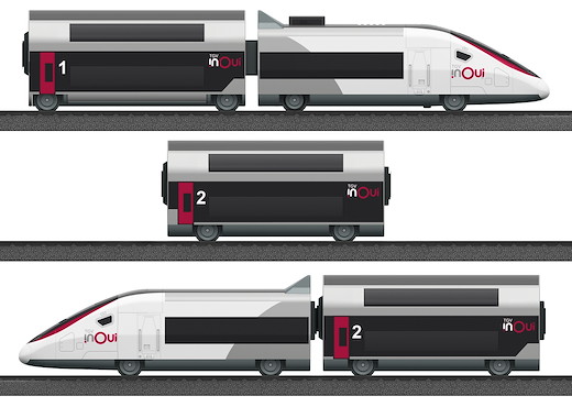 Märklin my world - Startpackung "TGV Duplex", SNCF