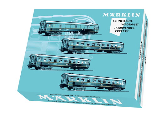 Schnellzugwagen-Set "Wagen der Karwendel-Bauart"