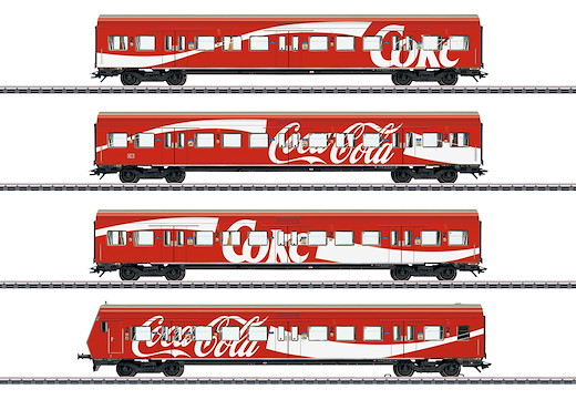Modelleisenbahn Personenwagen-Set "S-Bahn" , DB
