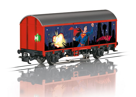 Märklin Start up - Gedeckter Güterwagen Superman