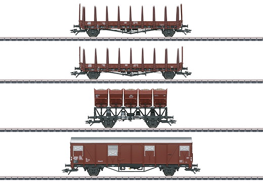 Güterwagen-Set, DB