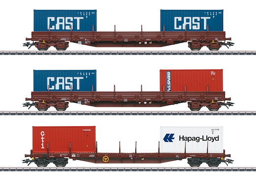 Containerwagen-Set
