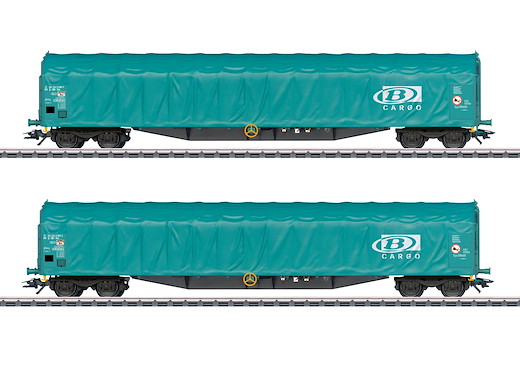 Schiebeplanenwagen-Set Rils