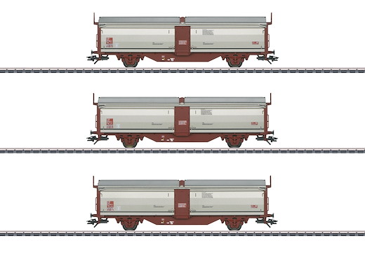 Schiebedach-/Schiebewandwagen-Set Tbis, SJ