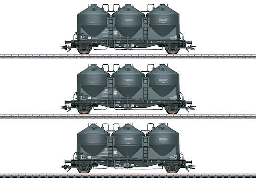 Staubsilowagen-Set Kds 67, DB