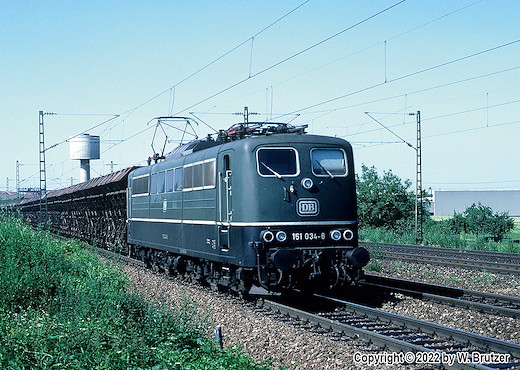 Elektrolokomotive Baureihe 151, DB