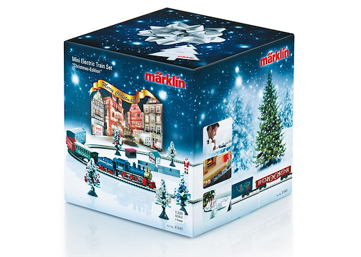 Weihnachts-Startpackung, Dampfgüterzug mit Gleisoval, Privatbahn