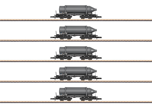 Carbid-Flaschenwagen-Set, DB