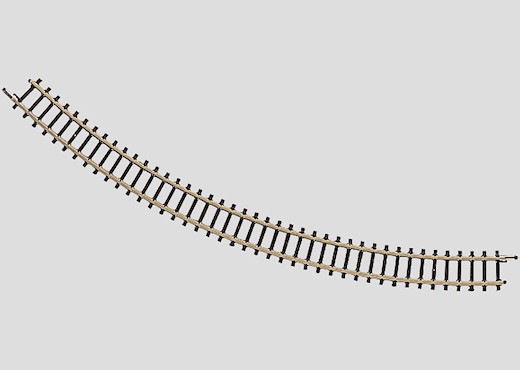 Märklin Gebogenes Gleis Radius 195 mm