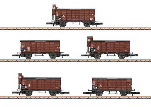 Güterwagen-Set G 10, DB