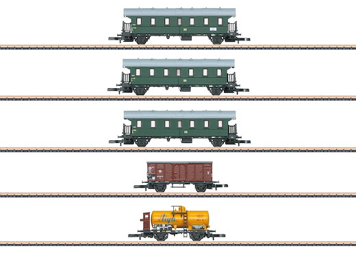 Wagenset "Rüganer Bäder-PmG", DR