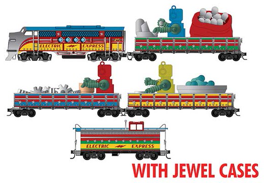 Robot Xmas Train case