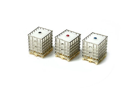 KTC "Kubischer Transport Container" auf Palette (3 St.)