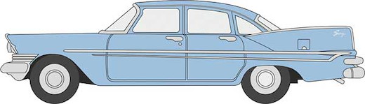 Plymouth Sav Sedan blue