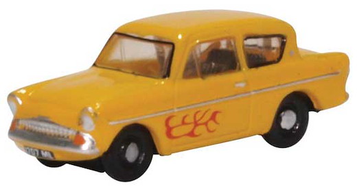 Ford Anglia '59 Yellow