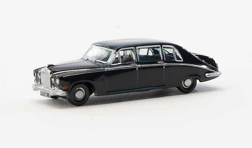 Daimler DS420 Hearse blue