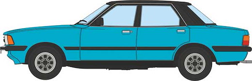 Ford Cortina Mark V blue