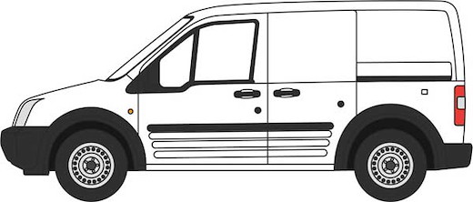 Ford Transit Connect whit