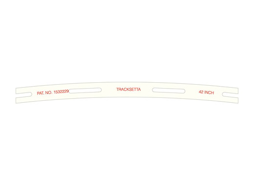 H0 Gleisbau-Schablone, R 1067 mm