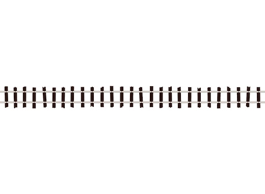 Code 80 Flexgleis, ungleichmässige Holzschwellen