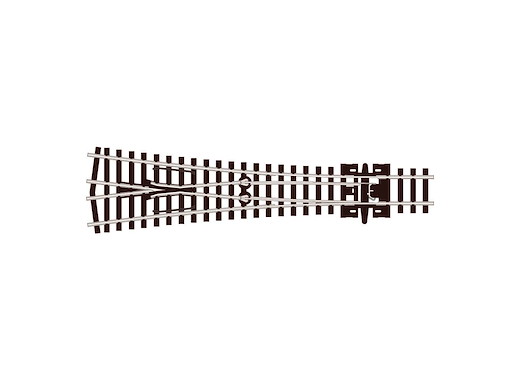 N Cd80 8° Y-Weiche, R 762 mm