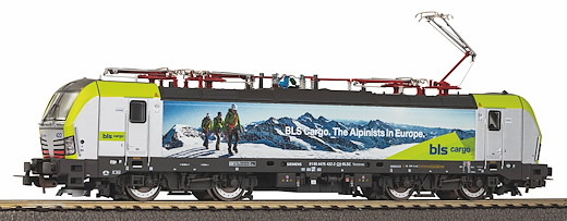 Sound-Elektrolok Vectron New Alpinisti BLS VI Wechselstromversion, inkl. PIKO Sound-Decoder, Privatbahn