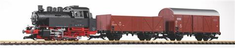 G-Start Set Güterzug BR 80 + zwei Wagen