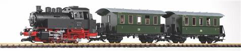 G-Start Set Personenzug BR 80 + zwei Wagen