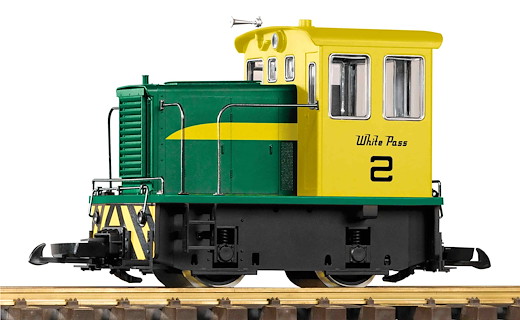 G Sound-US Diesellok GE-25Ton WP&YR, RC, inkl. PIKO Sound-Decoder