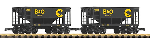 G 2er Set Schüttgutwagen B&O