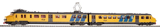 N Elektrotriebwagen Hondekop NS IV-V, mit 3. Spitzenlicht