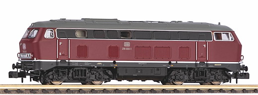N Diesellokomotive BR 216 DB IV