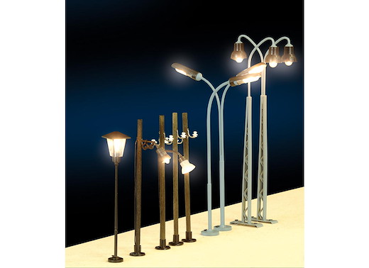 Strassenlampe zweiflammig