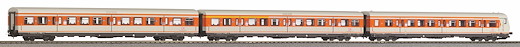 3er Set x-Wagen S-Bahn mit Steuerwagen DB AG V
