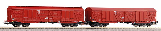 2er Set Grossraumgüterwagen 401Ka Gags-t + 401Ka Gas PKP V